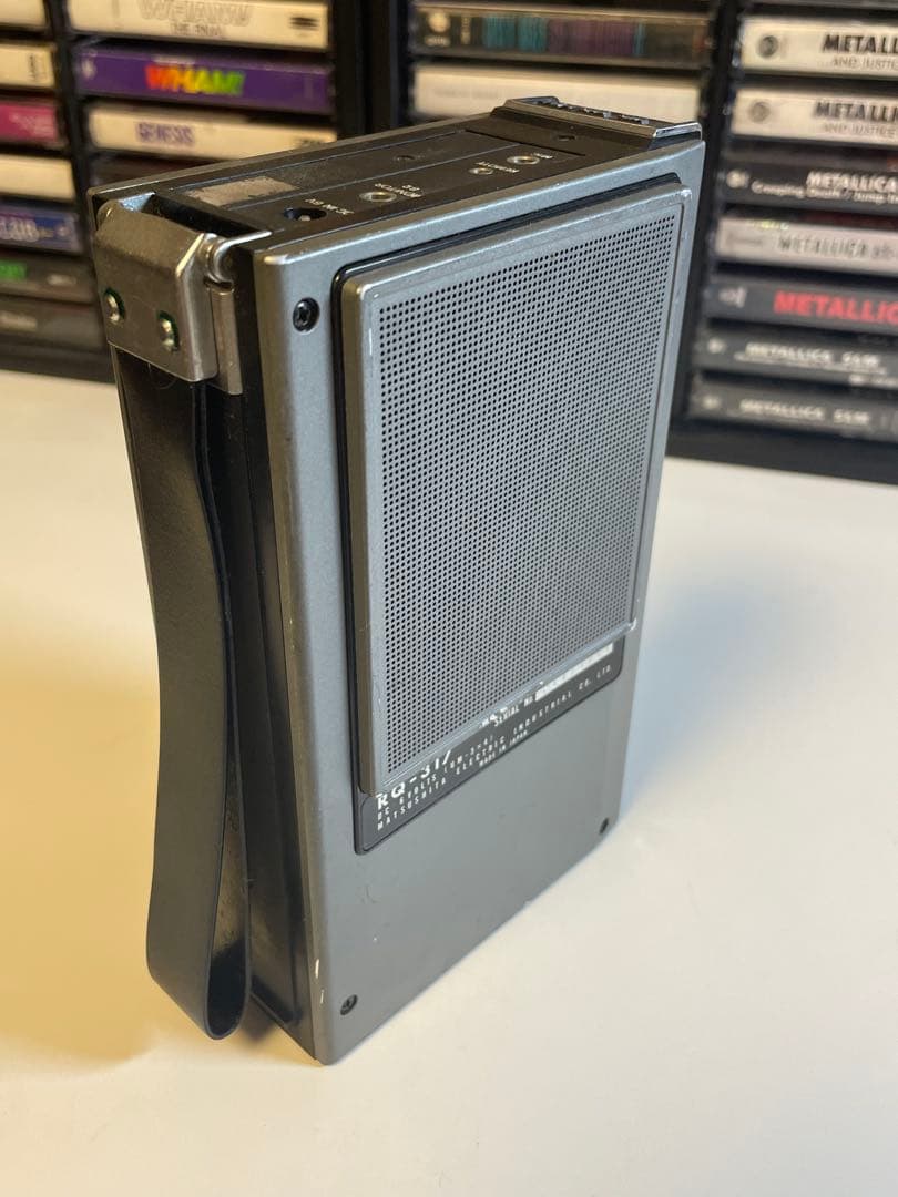 整備品　National RQ-317 ポータブルカセットプレーヤー