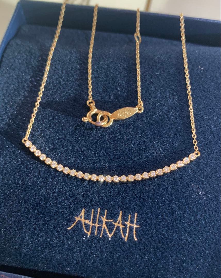 【S♡アカウント】AHKAHアーカー ビリーブユーミディ ネックレス