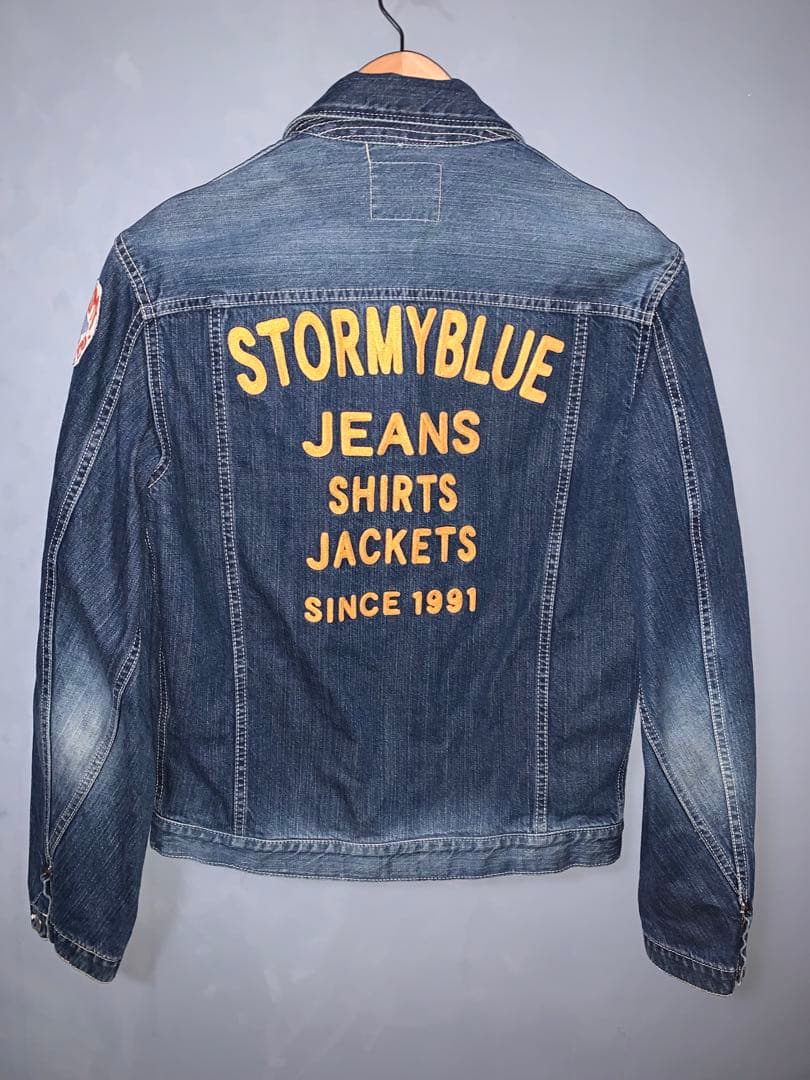 Pherrow's Stormyblueシリーズデニムジャケットサイズ40