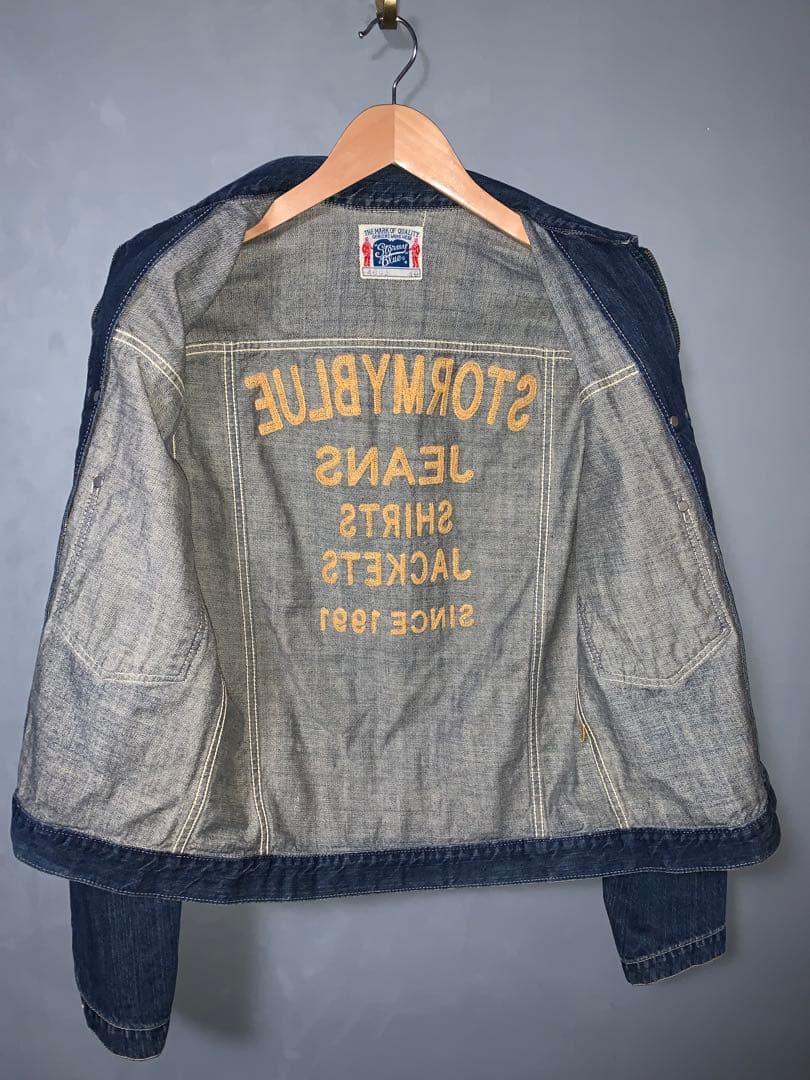 Pherrow's Stormyblueシリーズデニムジャケットサイズ40
