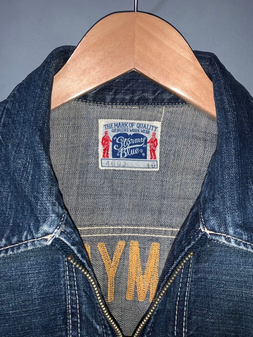 Pherrow's Stormyblueシリーズデニムジャケットサイズ40