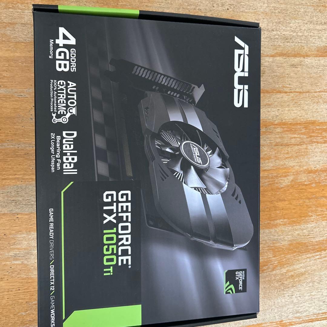グラフィックボード・グラボ・ビデオカード ASUS GeForce GTX 1050 Ti 4GB