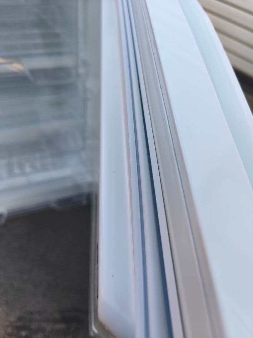 関東限 23年 清掃済 条件で無料配 冷凍庫 1ドア冷凍庫 前開き冷凍庫