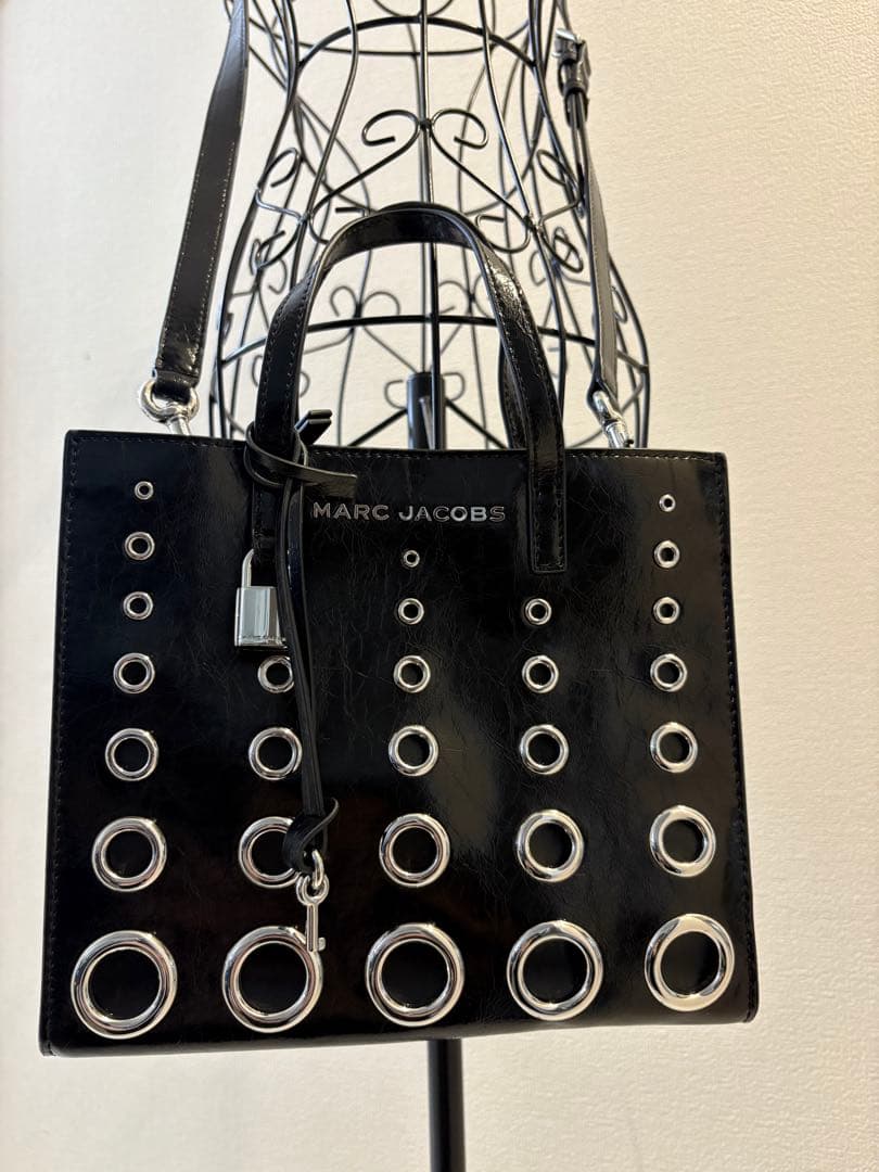 ⭐︎美品⭐︎MARC JACOBS マークジェイコブス　リング装飾ショルダーバッグ