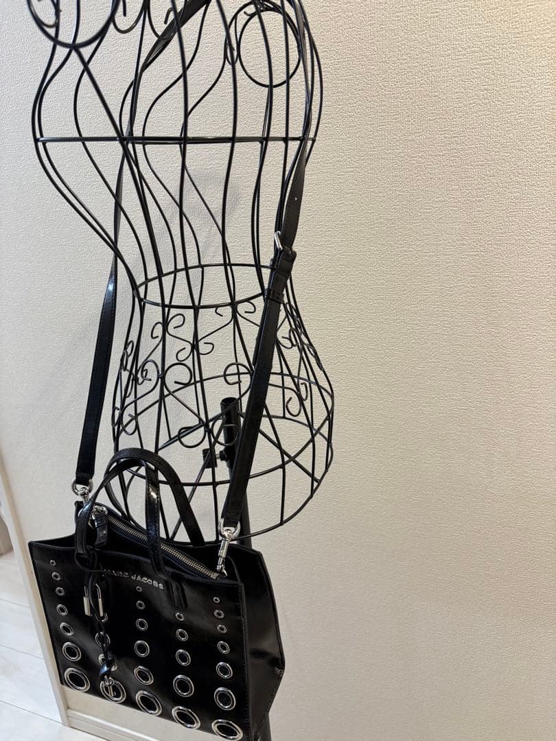 ⭐︎美品⭐︎MARC JACOBS マークジェイコブス　リング装飾ショルダーバッグ