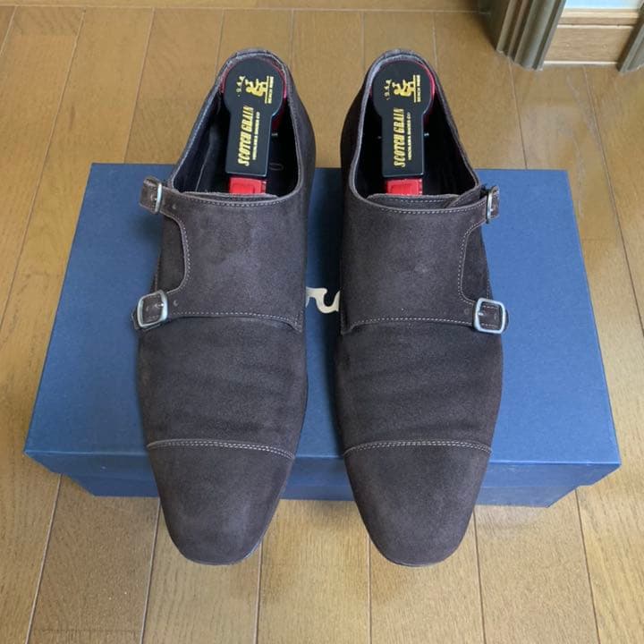 最終値下げ！美品✨【フェランテ】スウェード茶 ７