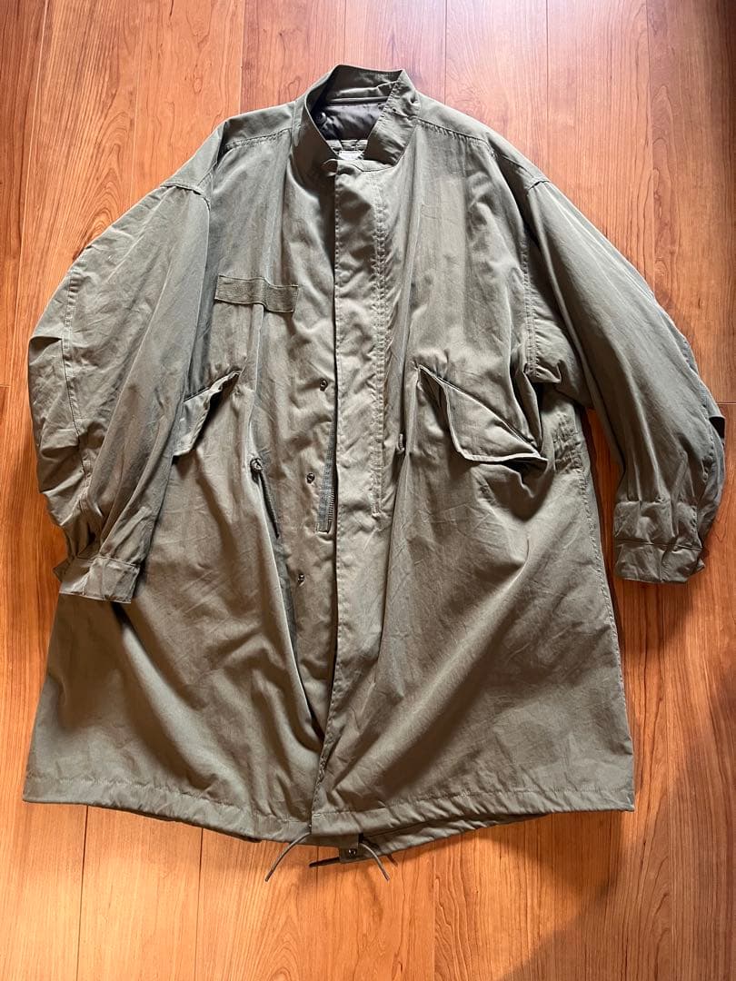 フリークスストア　モッズコート ロング丈　カーキ