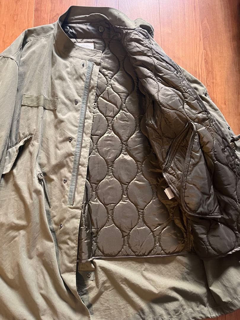 フリークスストア　モッズコート ロング丈　カーキ