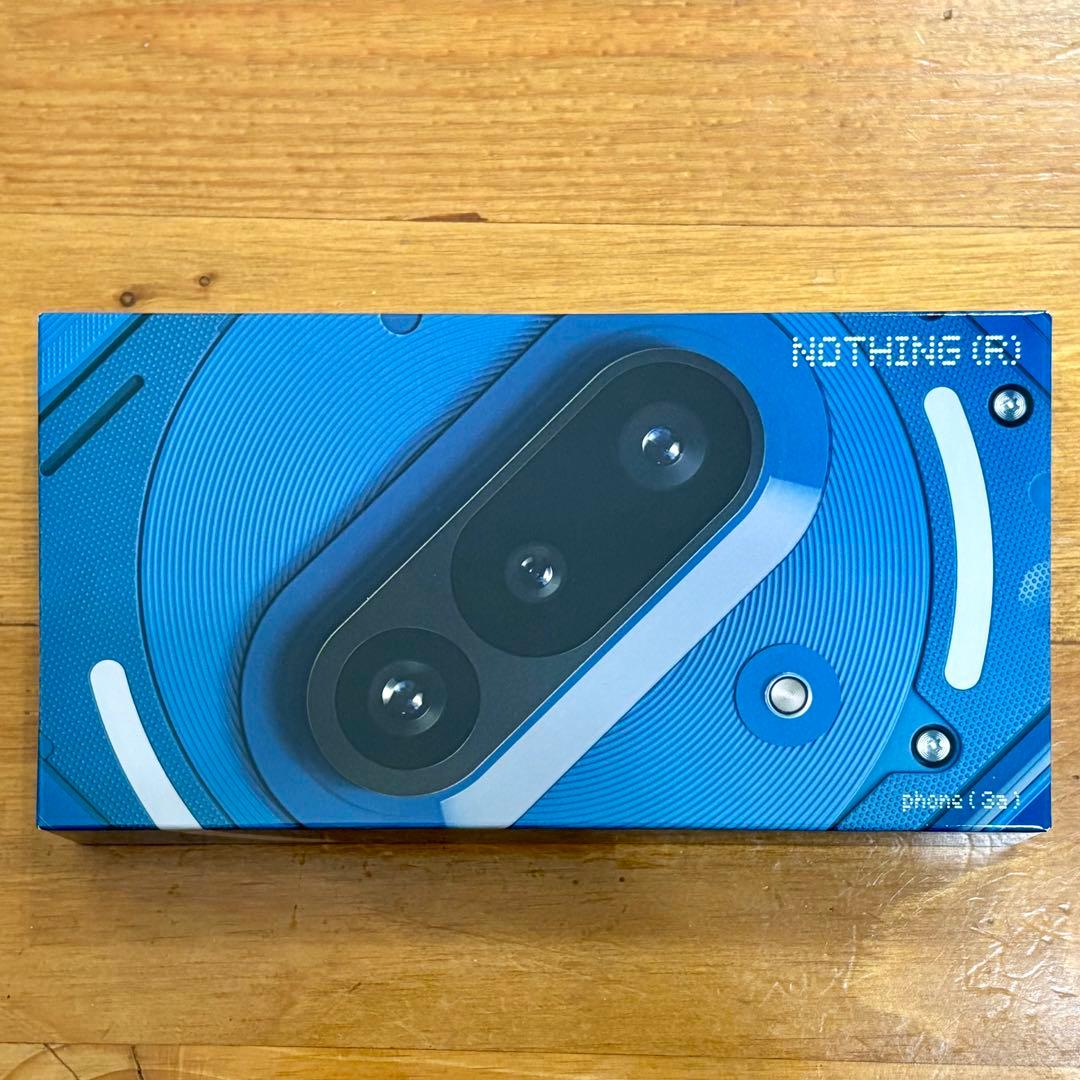 【新品未開封】Nothing Phone 3a 128GB ブルー（楽天限定色）