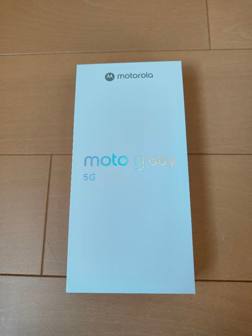 モトローラ　moto g66y 5G　ブラックオイスター　新品未使用 未開封品