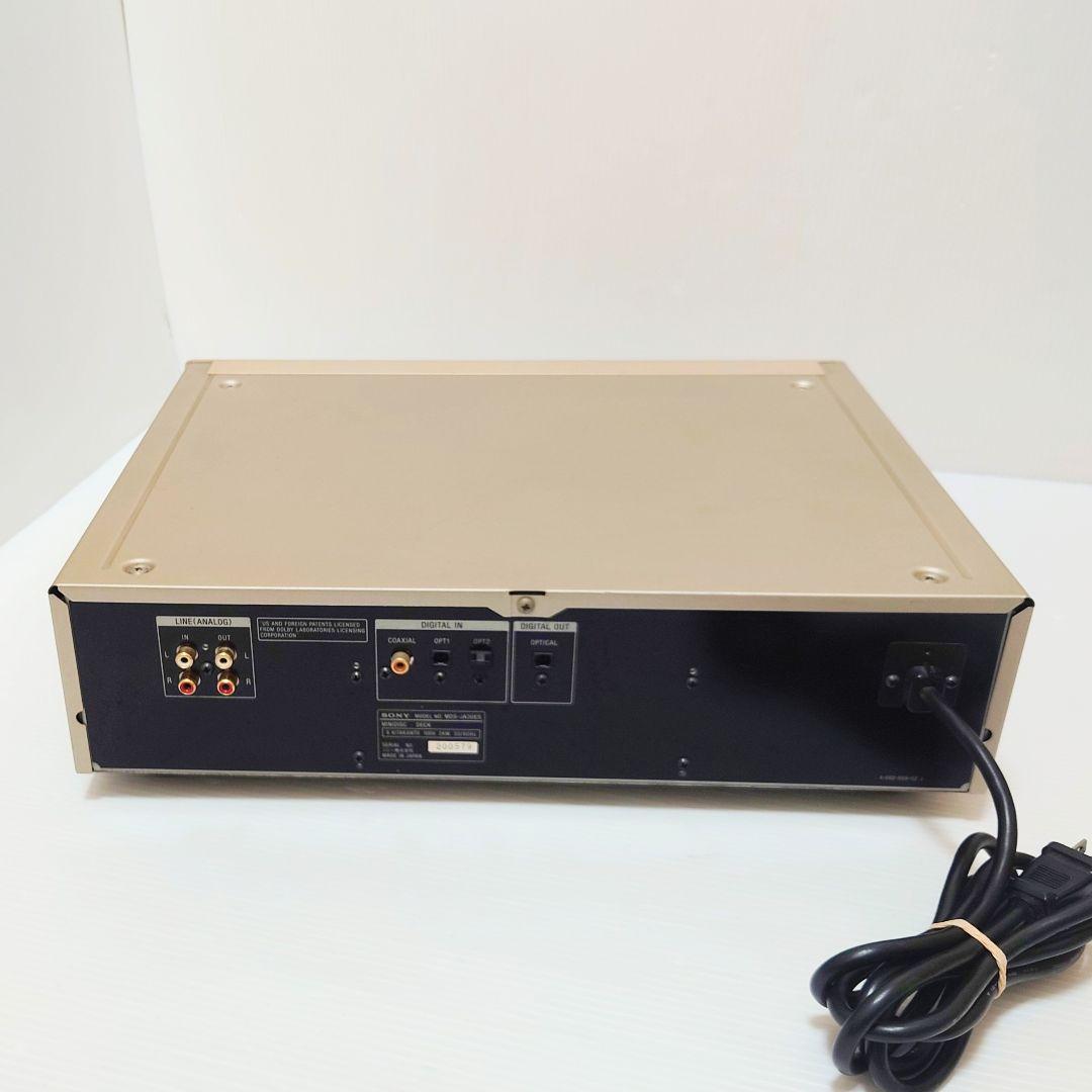 SONY MDS-JA30ES CDプレーヤー ゴールド　ジャンク
