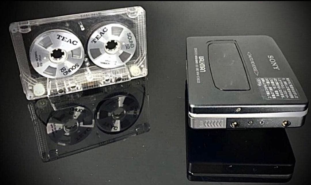 カセットウォークマン　SONY WM-EX633 茶「整備済み、完動超美品」