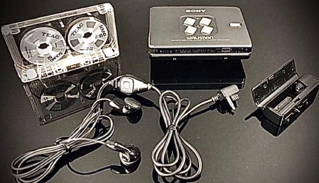 カセットウォークマン　SONY WM-EX633 茶「整備済み、完動超美品」