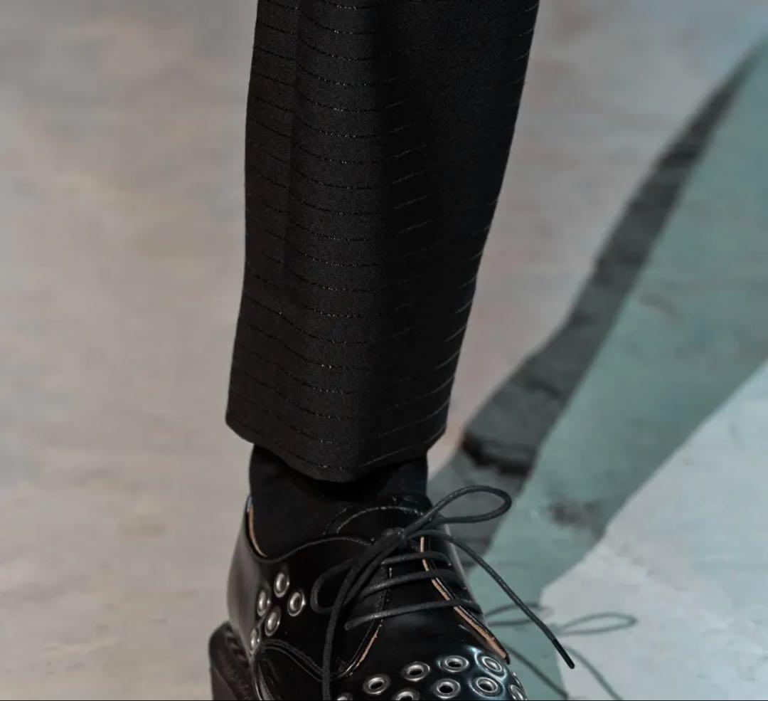 コムデギャルソンオムプリュス　2025SS ウールパンツ