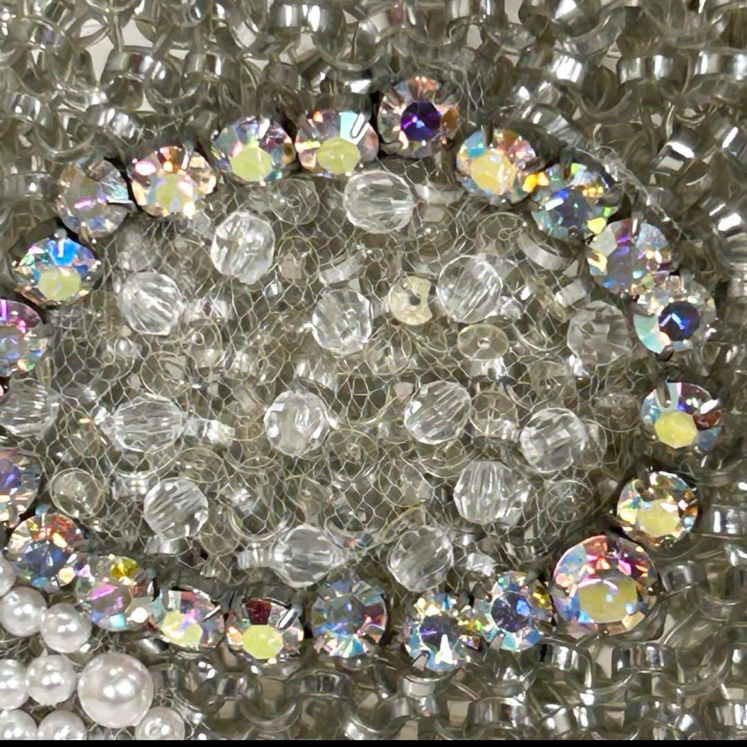 【極美品】ANTEPRIMA　アンテプリマ　ワイヤーバッグ　シルバー リボン