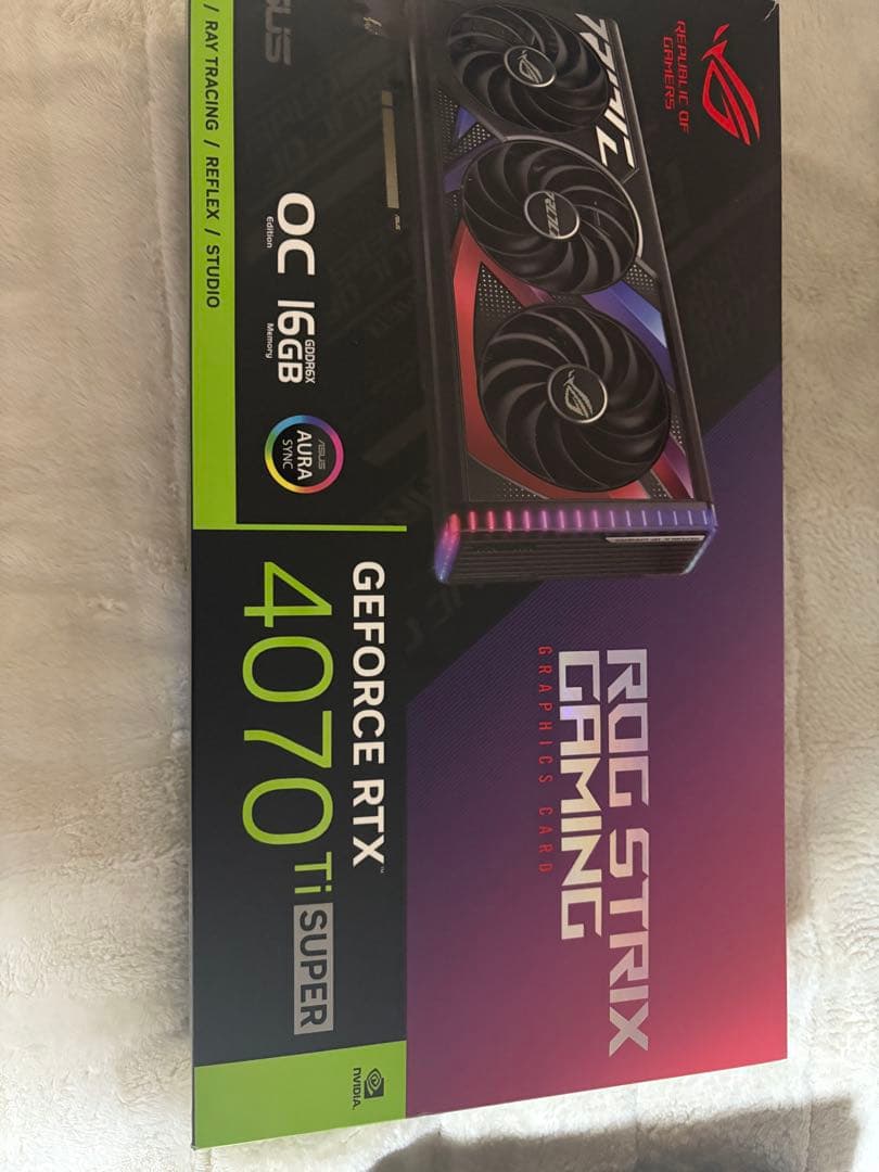 ROG GeForce RTX 4070 Ti Super OC ハンさん専用