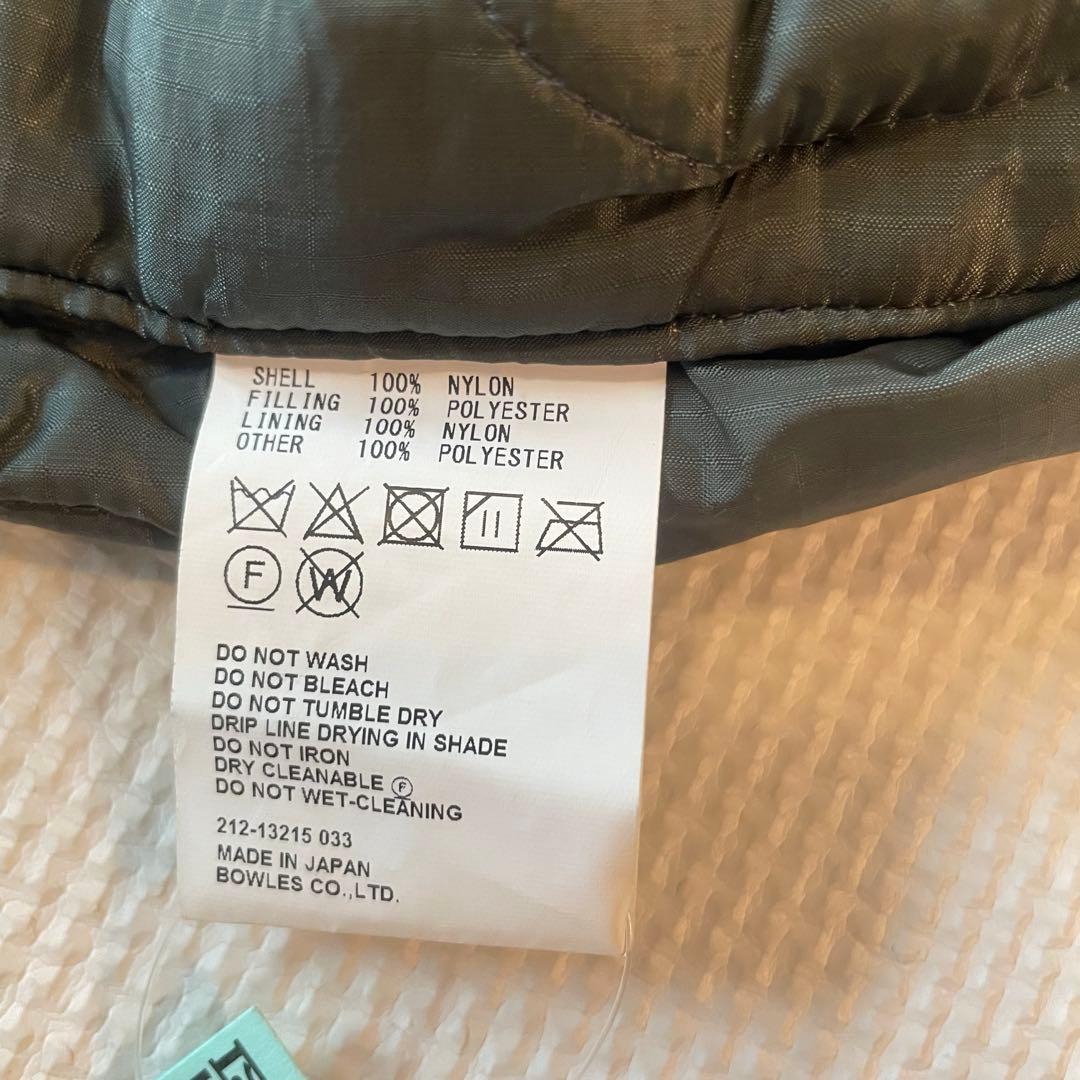 HYKE キルティングパンツ