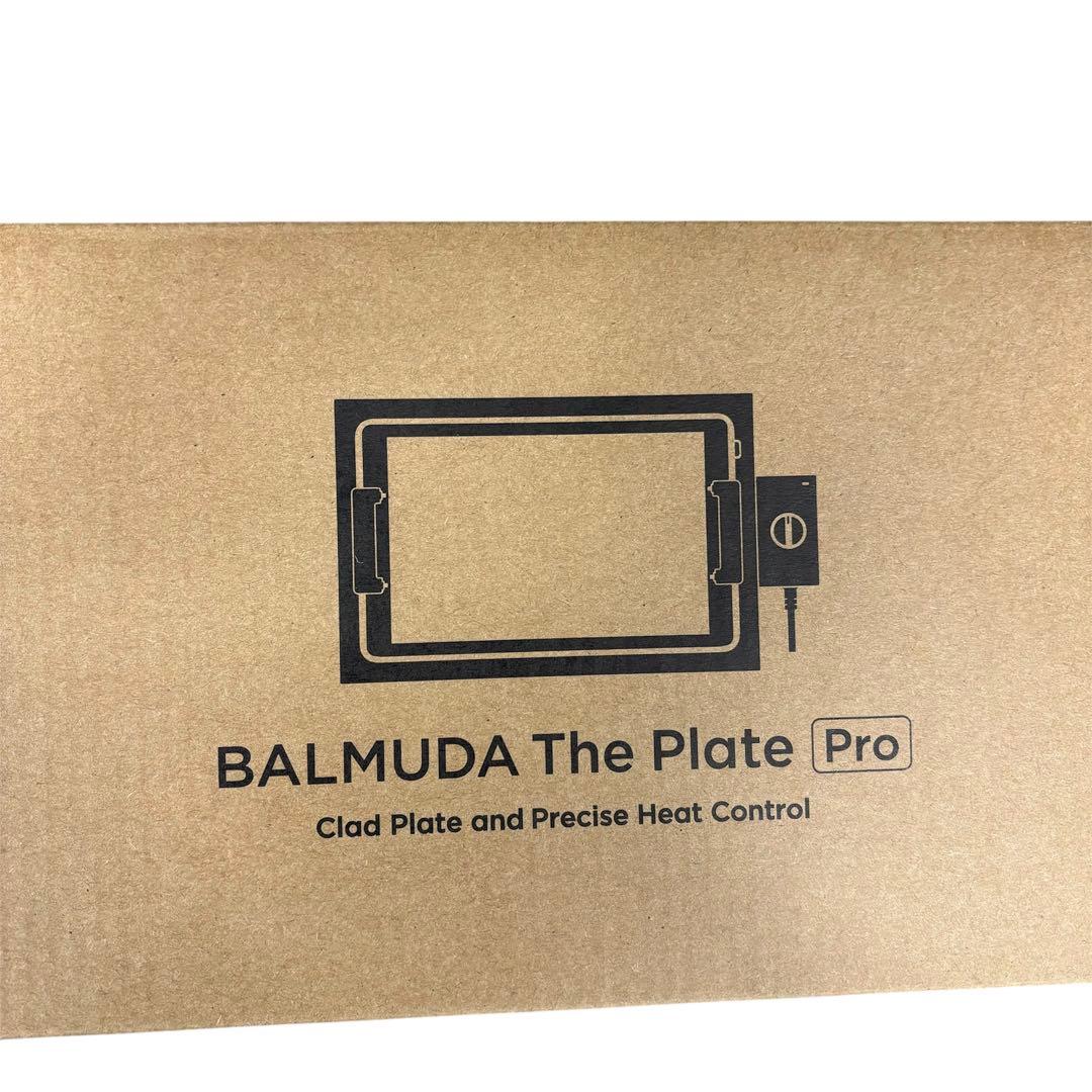 【小僧の神】BALMUDA The Plate Pro K104-BK