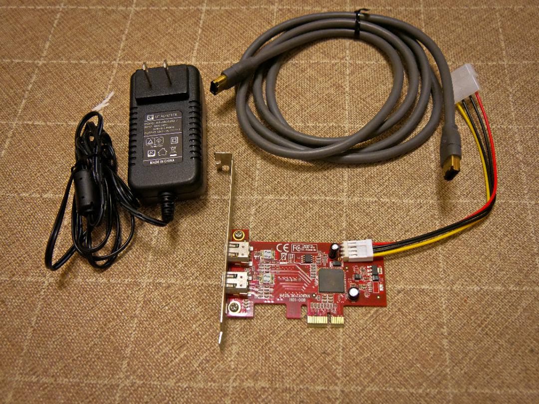 MOTU UltraLite mk1 ＋Firewireカード 動作確認済