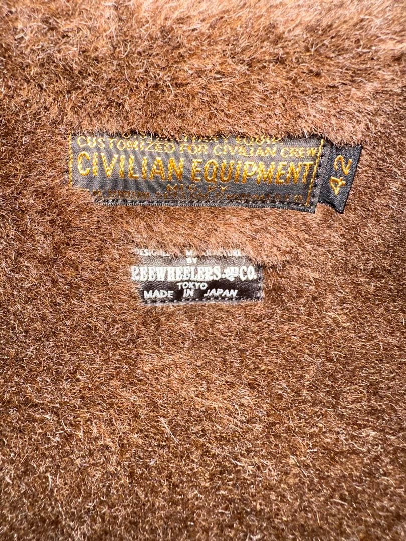 【極美品】FREEWHEELERS 2531004 デッキジャケット 42