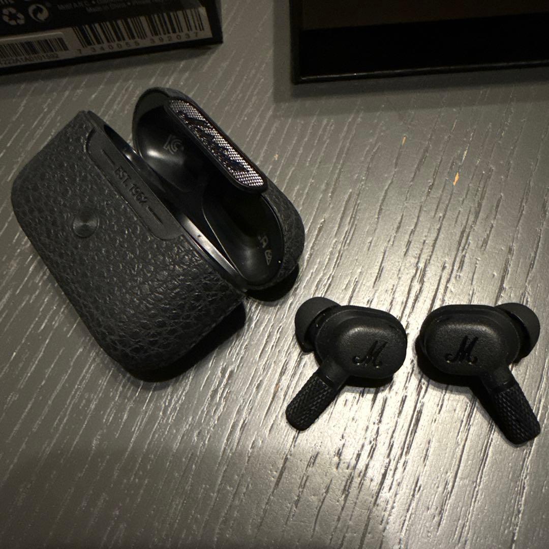 Marshall ワイヤレスイヤホン ブラック(60周年記念モデル)