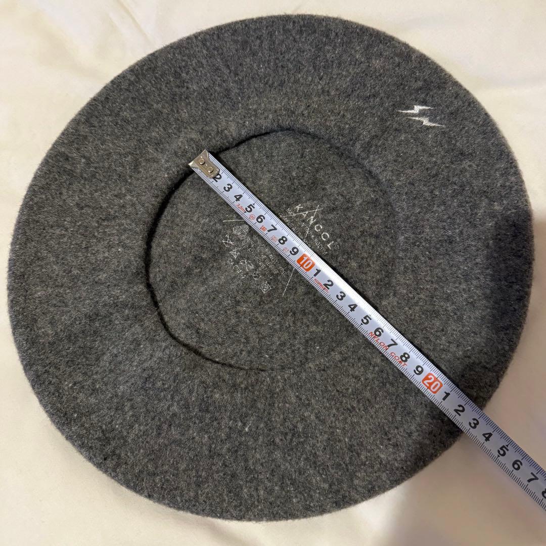 90s グッドイナフ × EC x KANGOL ベレー帽 グレー 藤原ヒロシ