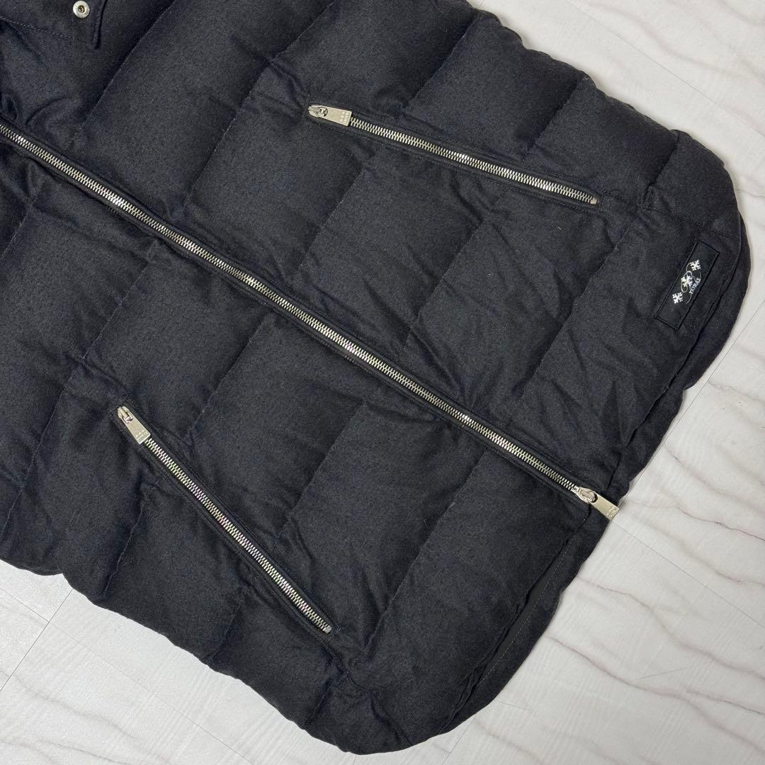 美品✨Lサイズ TATRAS 高級Rライン LEONARDO ダウンベストグレー