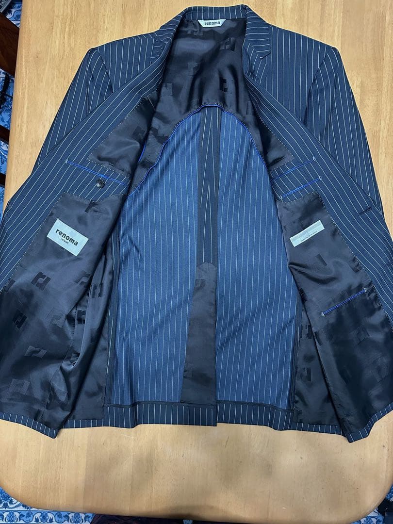 美品　スーツ　renoma　２着セット　サイズ：AB8　ＬＬ