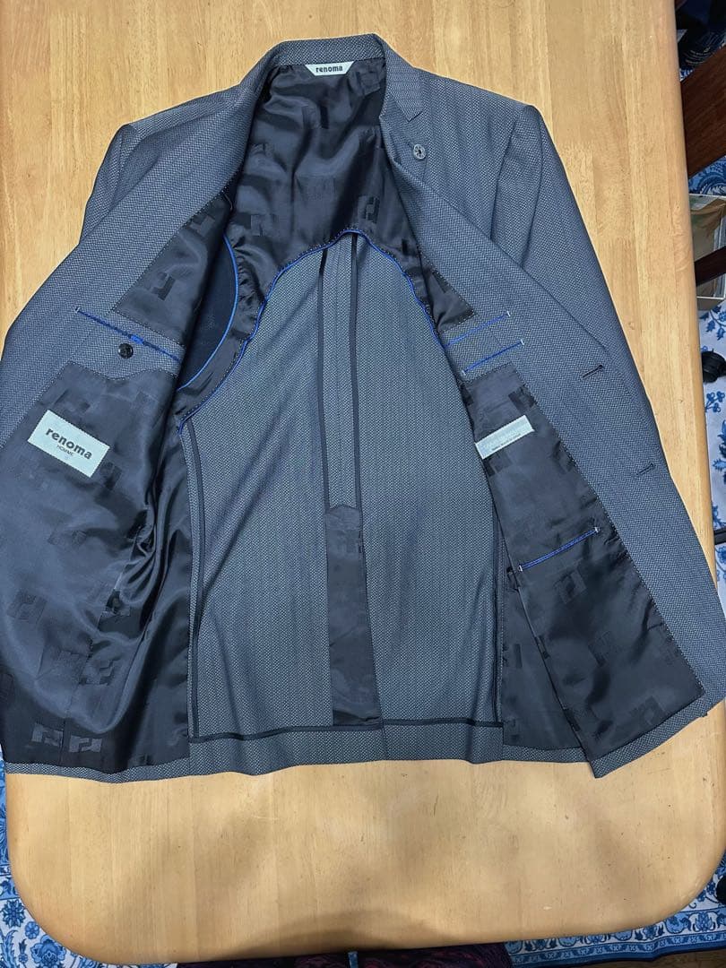 美品　スーツ　renoma　２着セット　サイズ：AB8　ＬＬ