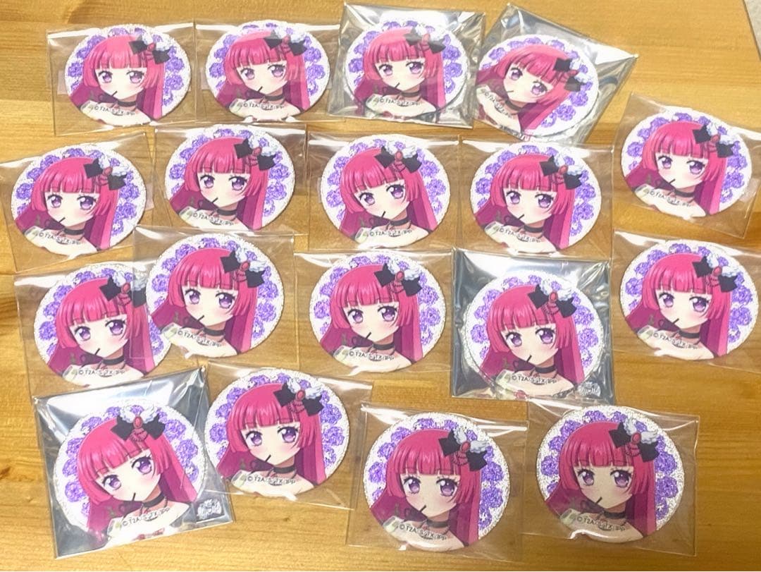 プリパラカラ鉄 北条そふぃ 缶バッジ