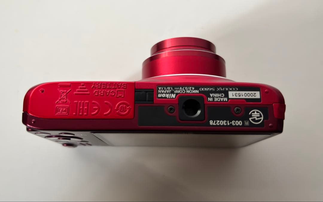 Nikon COOLPIX レッド 12倍光学ズーム　used