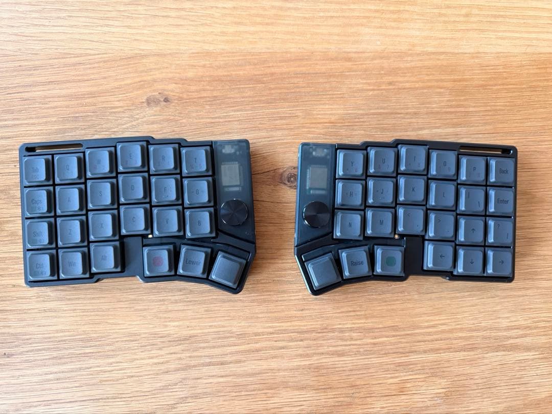 【ほぼ新品】Cornix LP 無線分割キーボード