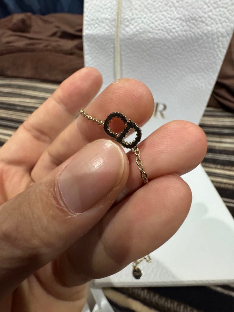 Dior Clair D Lune ネックレス　ゴールド