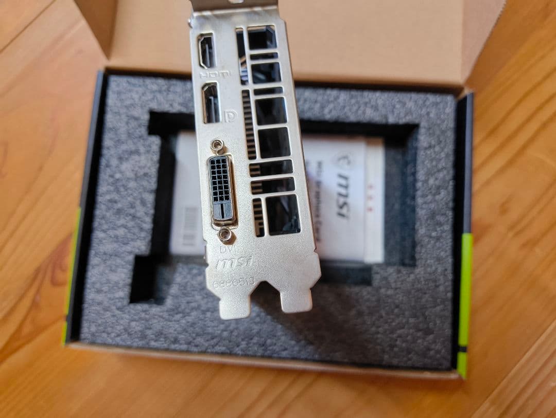 【ジャンク】MSI AERO ITX GeForce GTX 1650 OC