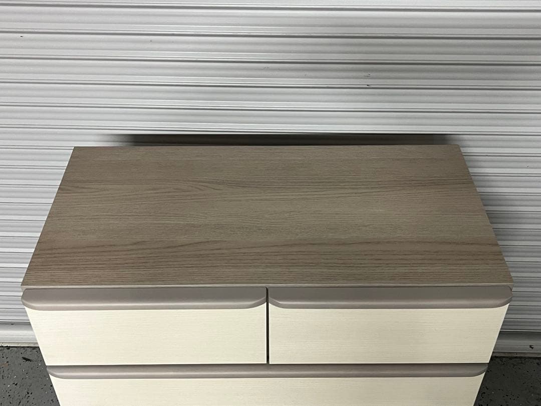 【美品】NITORI ニトリ ローチェスト ニーズ3 80LC タンス