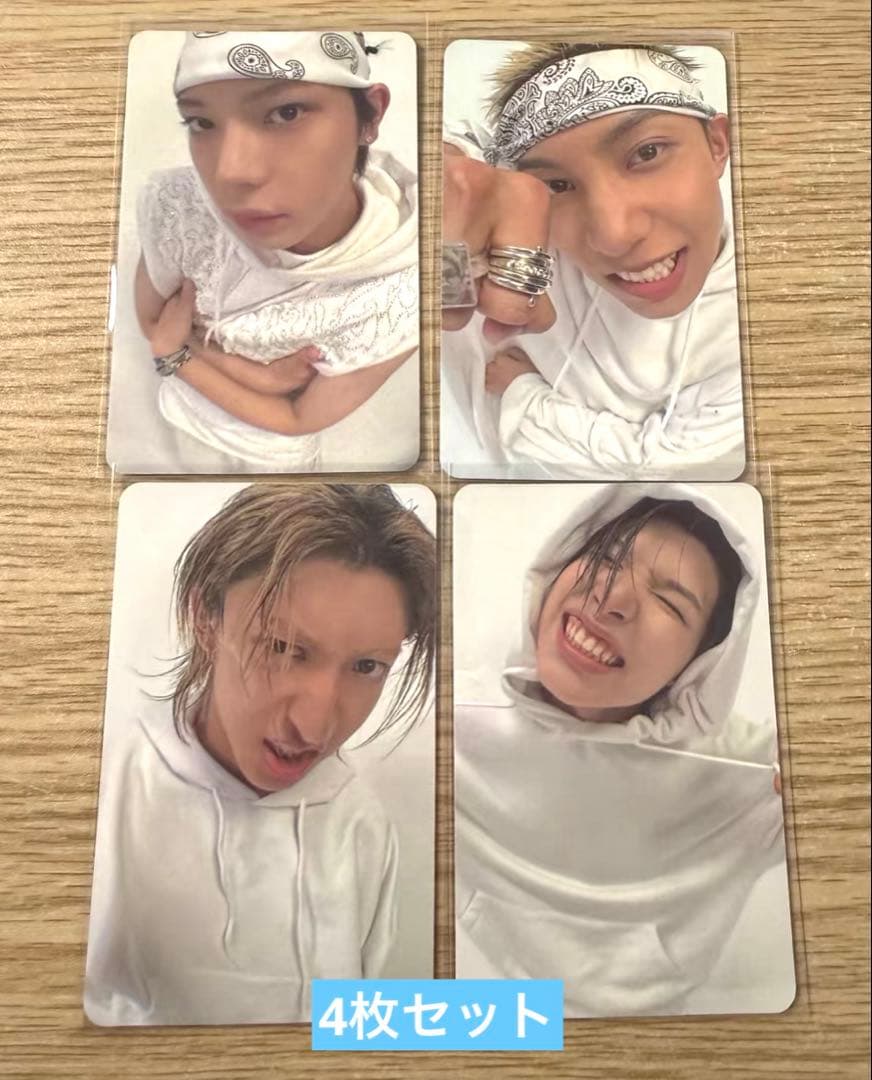 LNGSHOT 1st oliveyoung ラキドロ限定 トレカ 4枚セットB