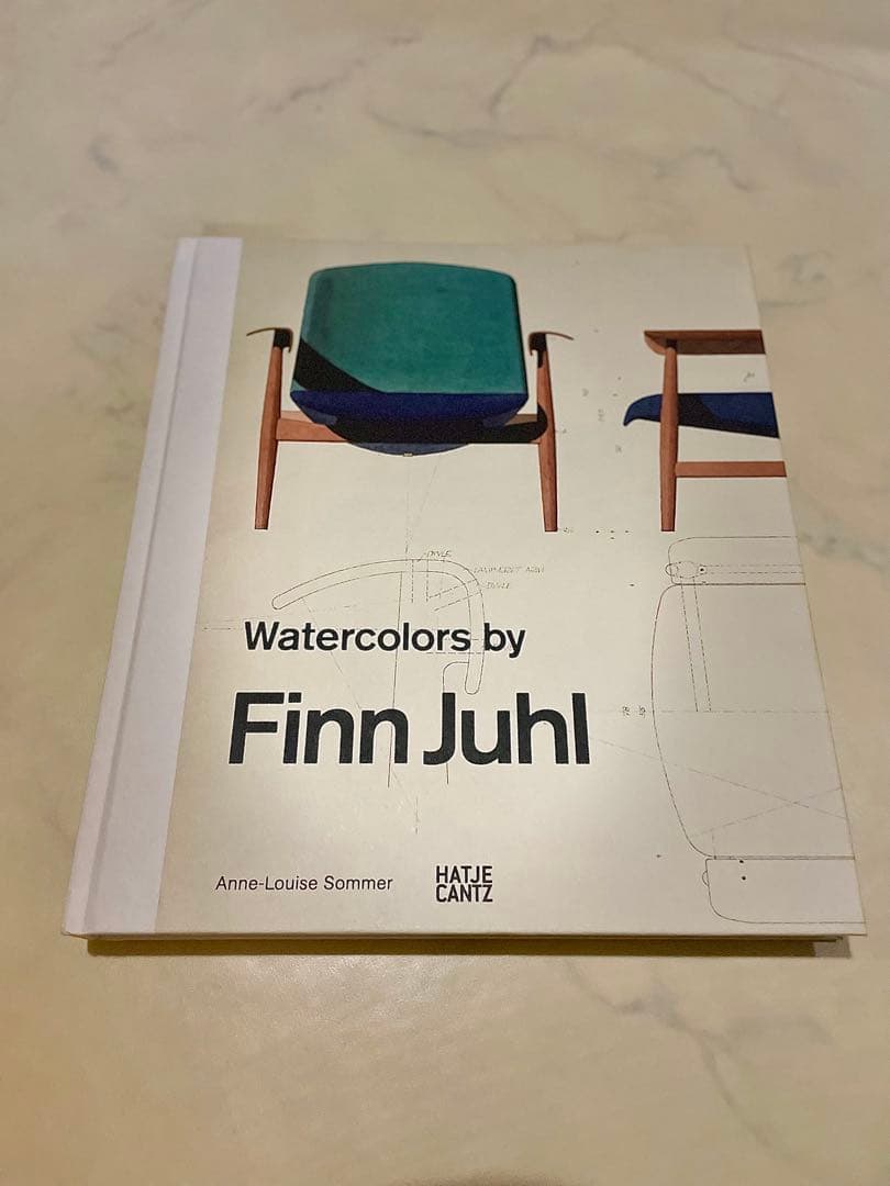 Watercolors by Finn Juhl フィン・ユール　水彩画集　本