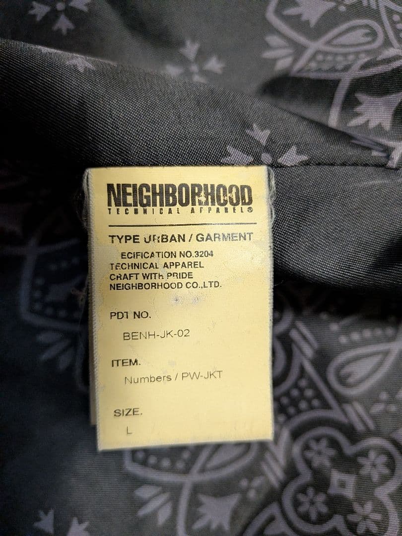 専用【 NEIGHBORHOOD 】Numbers JKT（ size 3 ）
