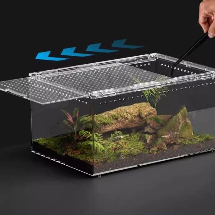 【10個】レプタイルボックス 30×20×15cm 爬虫類 ケージ 飼育ケース