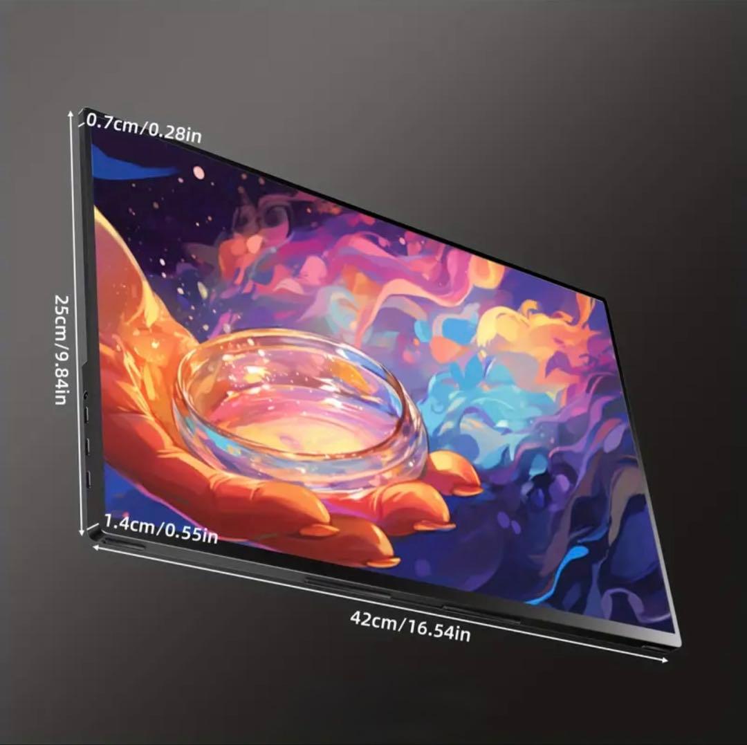 Ingknok 18.5インチポータブルモニターFHDモバイルモニター新品未使用