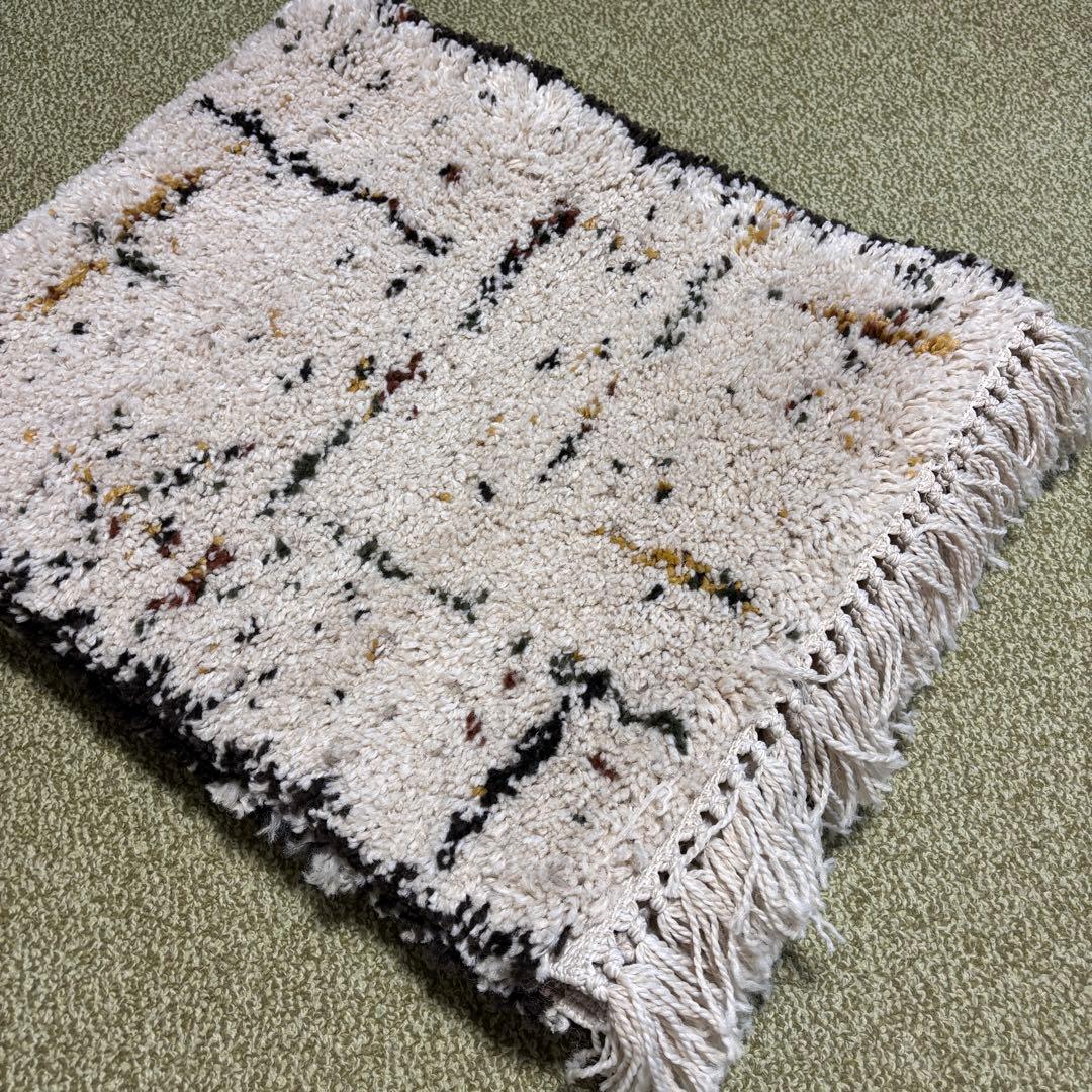 ベルギー産　パイル長めロングサイズラグ　モリヨシ