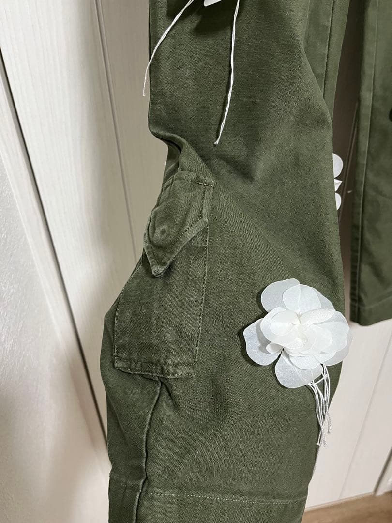 HANA YAGI フラワー装飾 カーゴパンツ