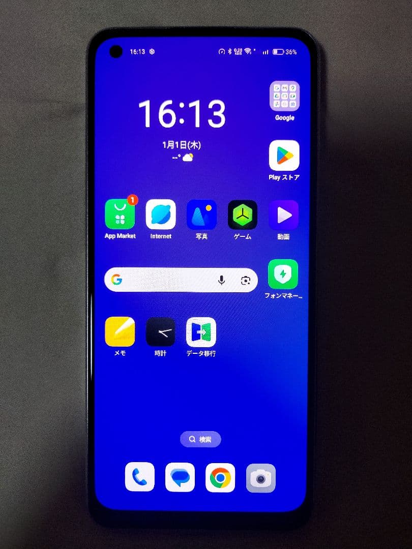 OPPO Reno 9A simフリー　ホワイト　カメラレンズ割れあり