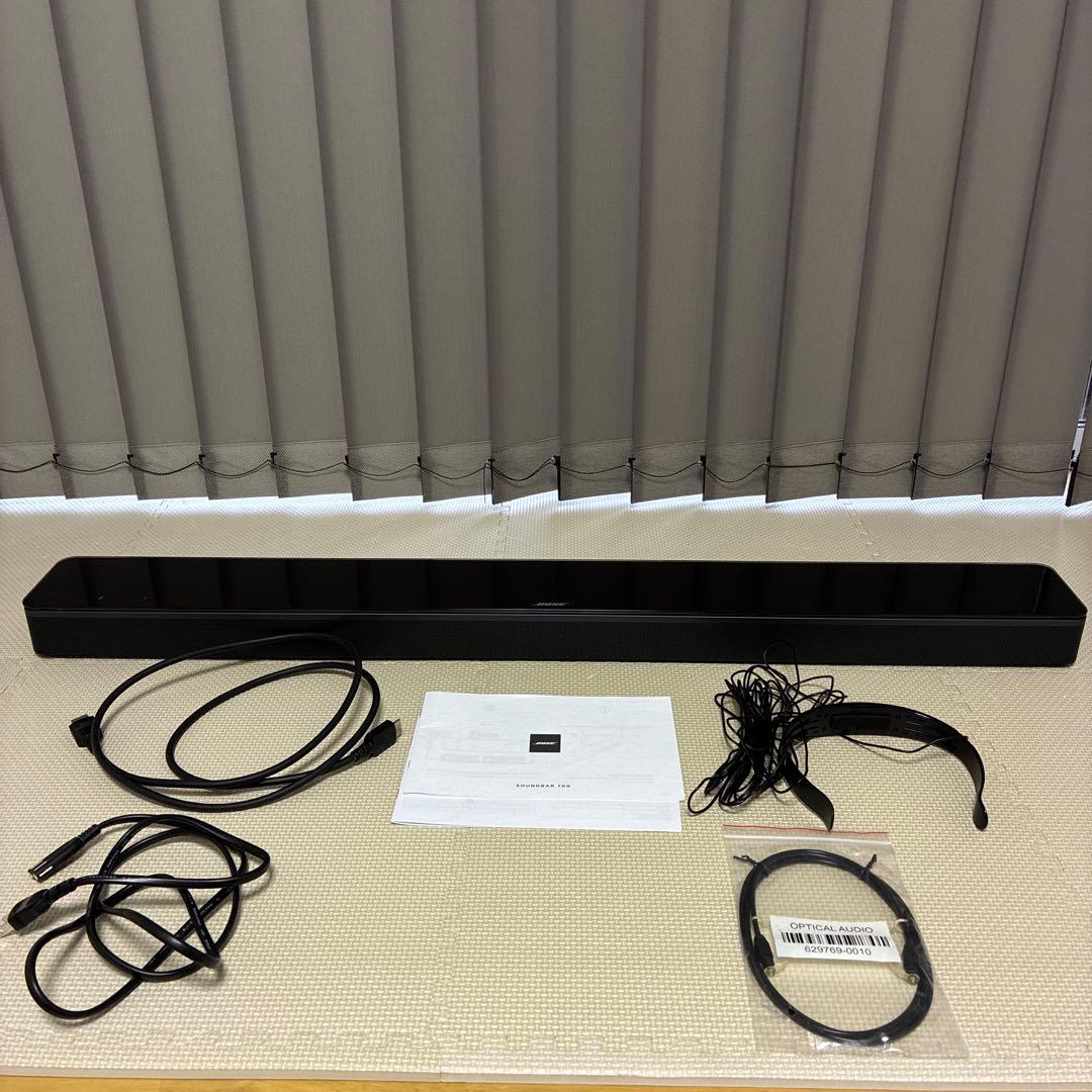 BOSE Soundbar 700 ブラック サウンドバー (リモコン欠品)