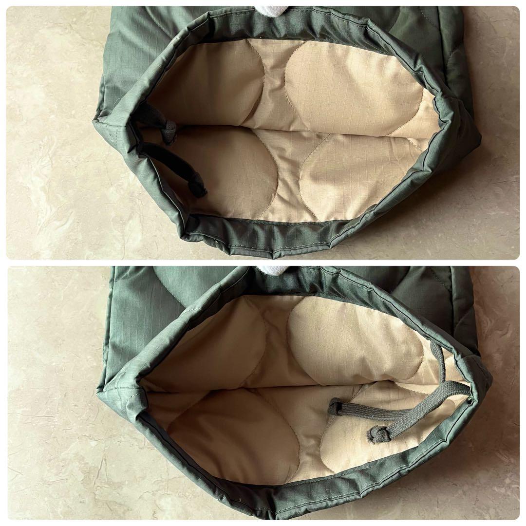 未使用級☆TAION ミリタリーライン カーゴダウンパンツ カーキ XXL 撥水