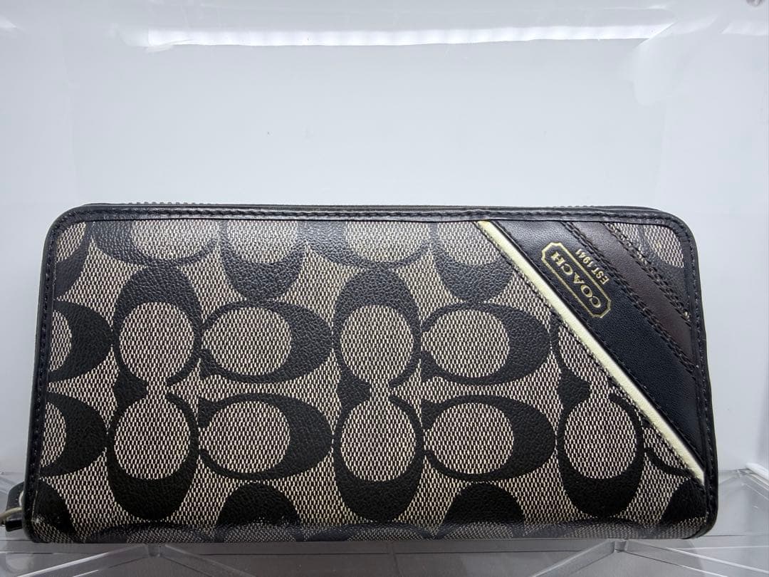 【美品】コーチ長財布