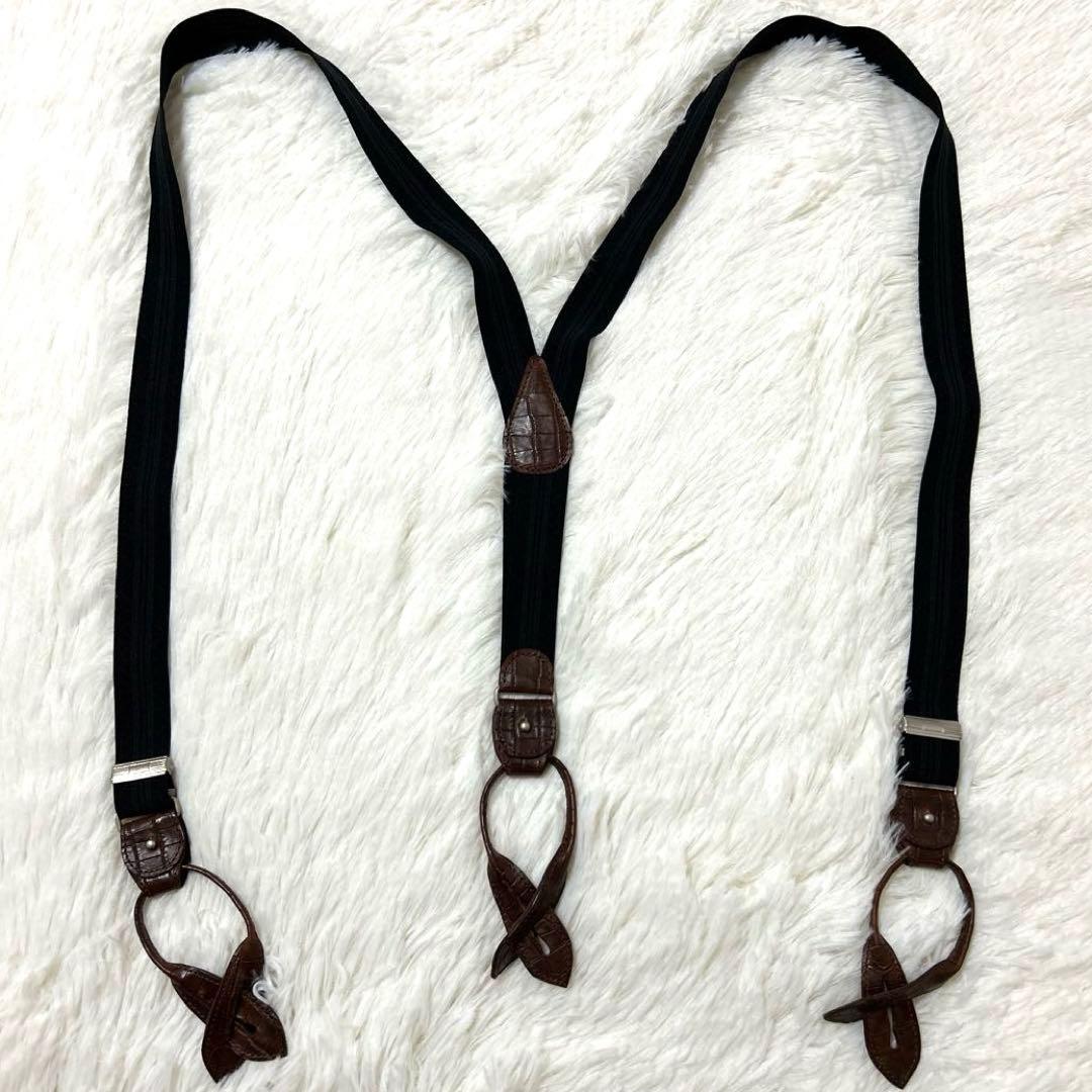 OLD JOE オールドジョー サスペンダー ブラック＆ブラウン