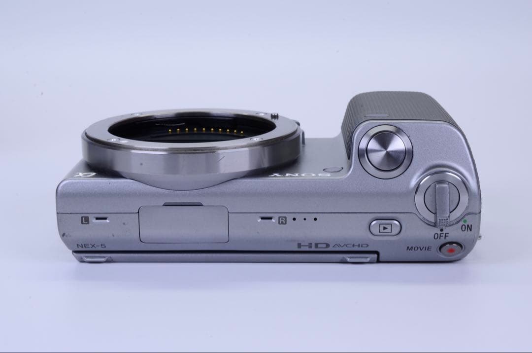 SONY NEX-5 シルバー 海外版 ボディのみ 英語表記 ミラーレス