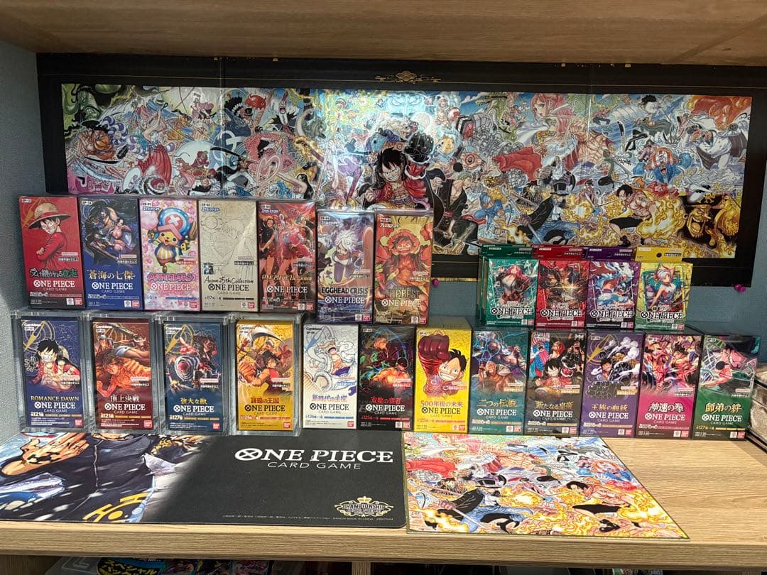 ワンピースカード歴代BOXセット完全未開封