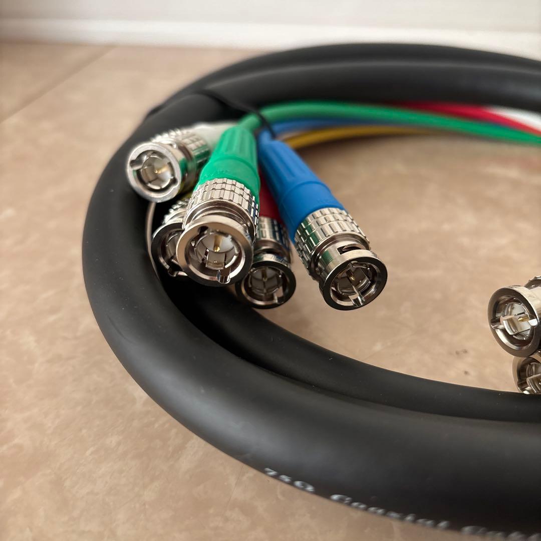 CANARE 5VS02-3C 2m BNCマルチケーブル